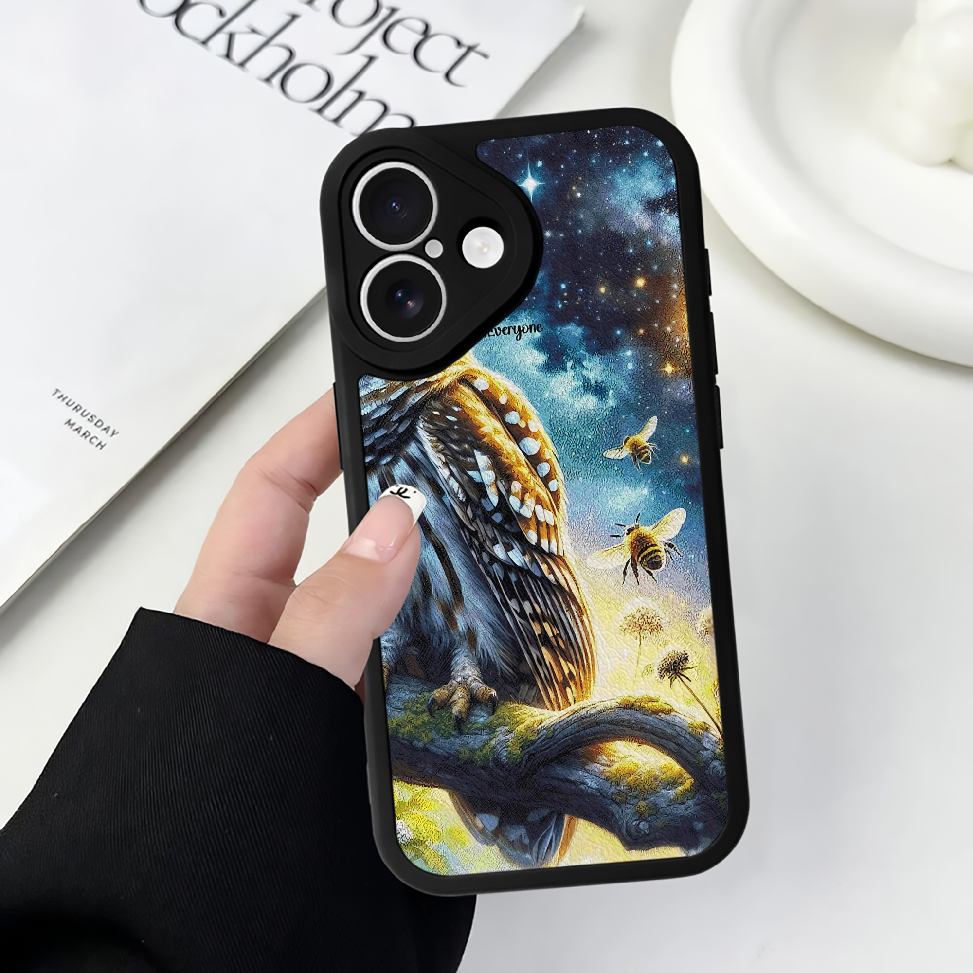 （画像用） Harry Potter ハリー・ポッターシリーズ 【iPhone 16シリーズ対応】シリコンスマホケース（レザー調） 材質：シリコン